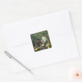 In de Boat, 1888 Vierkante Sticker (Envelop)