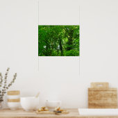 In de bomen poster (Keuken)