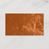 In de bomen - Sinaasappel Visitekaartje (Achterkant)