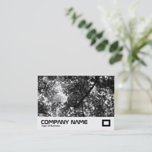 In de bomen visitekaartje (Staand voorkant)
