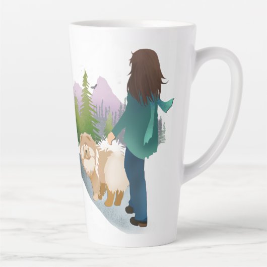 IN DE BOSBOUW - Mok MET KHOOGTE (Rechts)