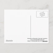 In de Bossen Briefkaart (Achterkant)