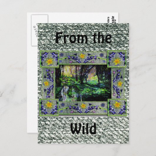 In de Bossen Briefkaart (Voorkant / Achterkant)