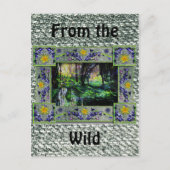 In de Bossen Briefkaart (Voorkant)