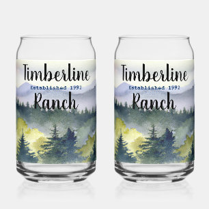 In de Bossen Drinkware Set Blikvorm Glas