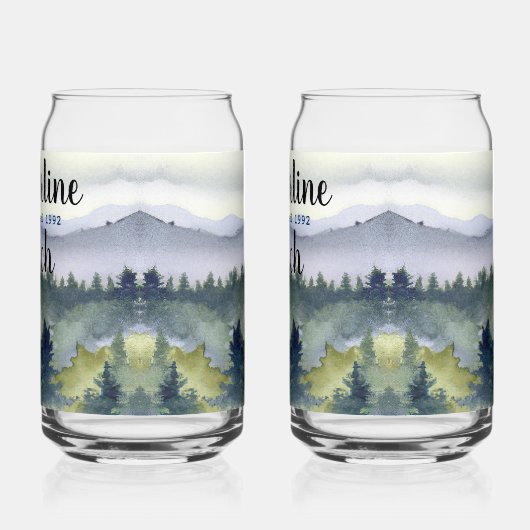 In de Bossen Drinkware Set Blikvorm Glas (Links)