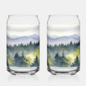 In de Bossen Drinkware Set Blikvorm Glas (Achterkant)