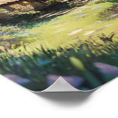 In de Bossen Fantasy Cabin Poster (Hoek)