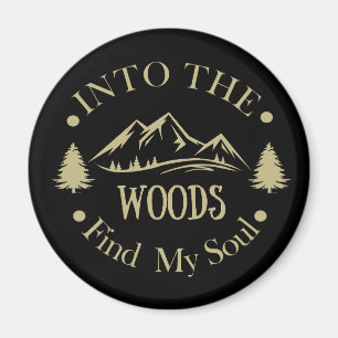 In de bossen grappig wandelen gezegde magneet