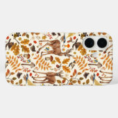 In de bossen/Herfstherten op gebroken wit Case-Mate iPhone Case (Achterkant (horizontaal))