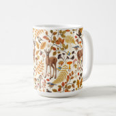 In de bossen/Herfstherten op gebroken wit Koffiemok (Voorkant rechts)