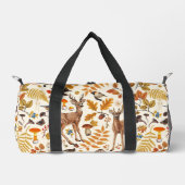 In de bossen/Herfstherten op gebroken wit Plunjezak (Voorkant)