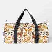 In de bossen/Herfstherten op gebroken wit Plunjezak (Achterkant)