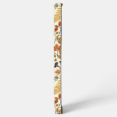 In de bossen/Herfstherten op gebroken wit Samsung Galaxy Hoesje (Linkerkant)