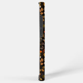 In de bossen / Herfstherten op zwart Samsung Galaxy Hoesje (Rechterkant)