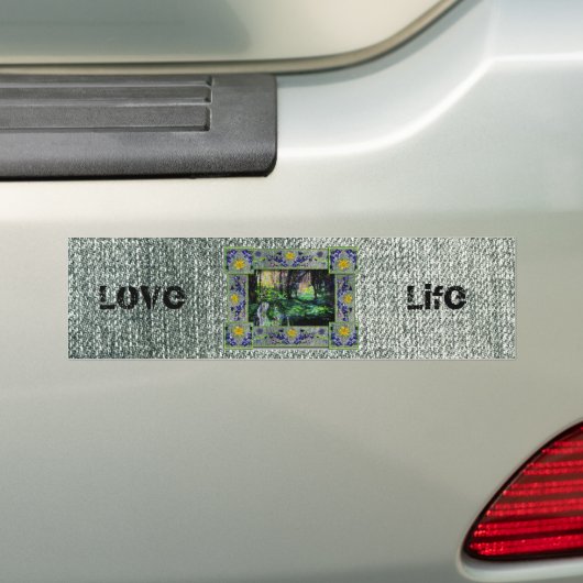In de Bossen, het liefdesleven Bumpersticker (Op auto)