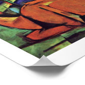 in de Bossen ii ) door marc franz Poster (Hoek)