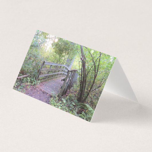 In de Bossen nr. 1 Kaart (Voorkant)