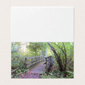 In de Bossen nr. 1 Kaart (Buitenkant ongevouwen)