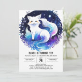 In de Bossen Red Fox Verjaardag Kaart (Staand voorkant)