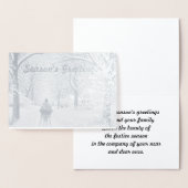 In de Bossen Seizoen Groeten Kaart (Display)