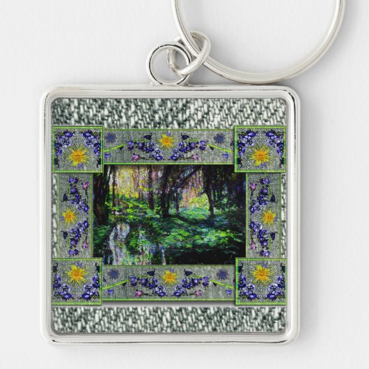 In de Bossen Sleutelhanger (Voorkant)