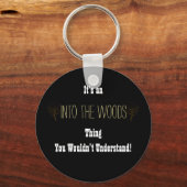 In de Bossen Sleutelhanger (Voorkant)