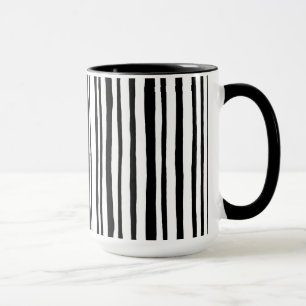 In de Bossen Stripes zwarte RInger-Mok Mok