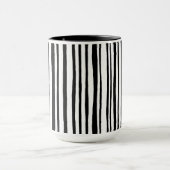 In de Bossen Stripes zwarte RInger-Mok Mok (Midden)