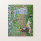 In de Bossen van Giverny Monet Fine Art Legpuzzel (Verticaal)