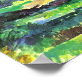 In de Bossen van Paul Cezanne Poster (Hoek)