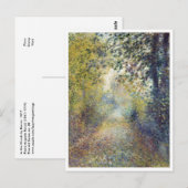 In de Bossen van Renoir Briefkaart (Voorkant / Achterkant)