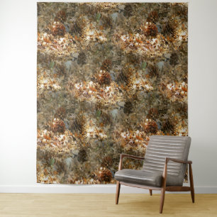 In de bossen..... wandkleed