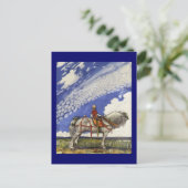 In de brede wereld briefkaart (Staand voorkant)