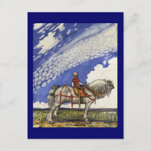 In de brede wereld briefkaart