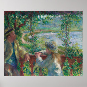 In de buurt van het meer (1879) Pierre-Auguste Ren Poster