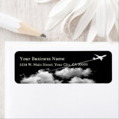 In de buurt van Sky High Altitude Airplane Contrai Etiket (Insitu)