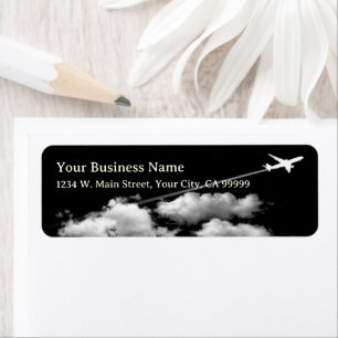 In de buurt van Sky High Altitude Airplane Contrai Etiket