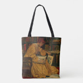 In de Canvas tas Bibliotheek (Achterkant)