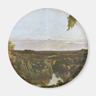 In de Catskills by Cole Thomas (Beste kwaliteit) Magneet