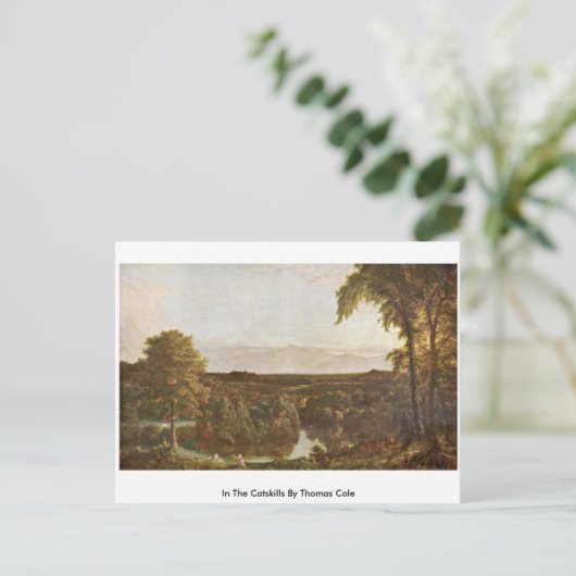 In de Catskills by Thomas Cole Briefkaart (Staand voorkant)