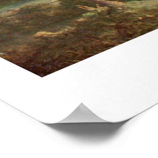 In de Catskills by Thomas Cole Poster (Hoek)