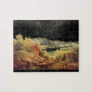 In de Catskills', Jasper F. Cropsey_Landscapes Legpuzzel