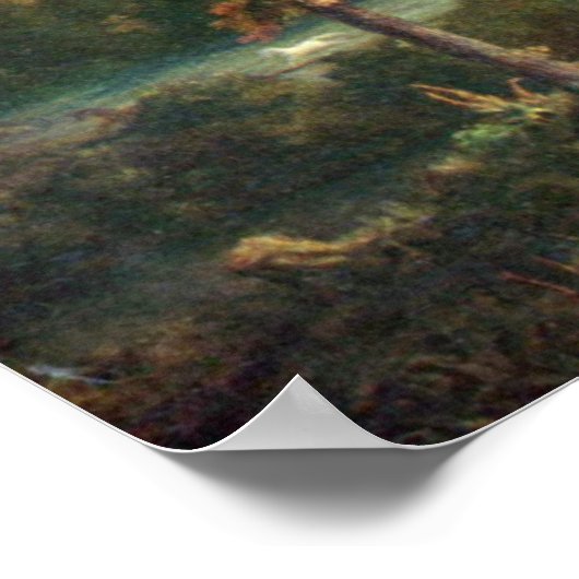 In de Catskills -Thomas Cole door de Frederick Chu Poster (Hoek)