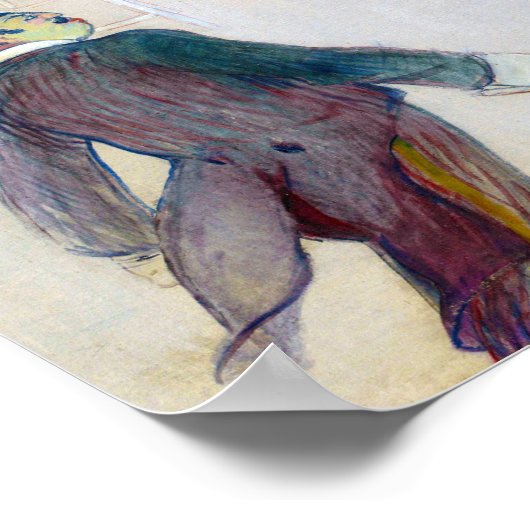 In de Circus, Lautrec Poster (Hoek)