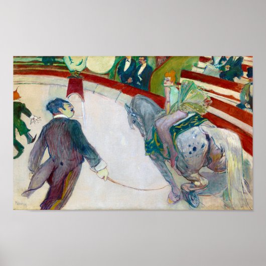 In de Circus, Lautrec Poster (Voorkant)