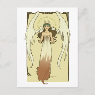 In de Cirkel van het engel-licht Briefkaart