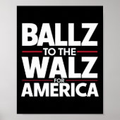 In de context Ballz WAlzheimer Mn Kamala Harris 2 Poster (Voorkant)