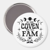 In de Coven We All Fam Gift Magneet (Voorkant / Achterkant)