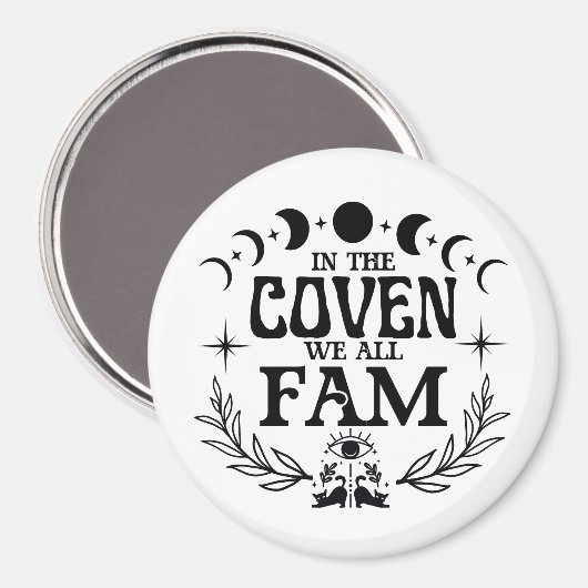In de Coven We All Fam Gift Magneet (Voorkant / Achterkant)